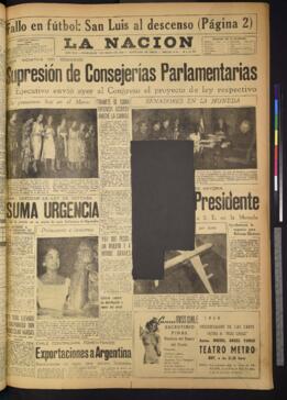La Nación - 7 de mayo de 1958