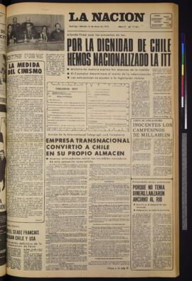 La Nación - 13 de mayo de 1972
