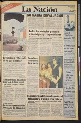 La Nación - 3 de abril de 1981