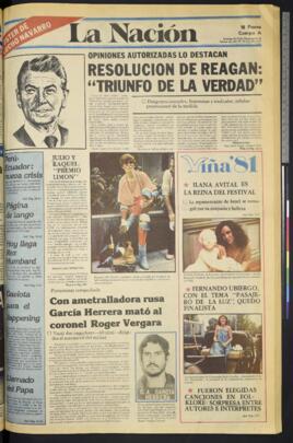 La Nación - 22 de febrero de 1981