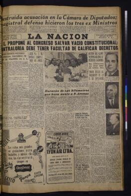 La Nación - 13 de agosto de 1952