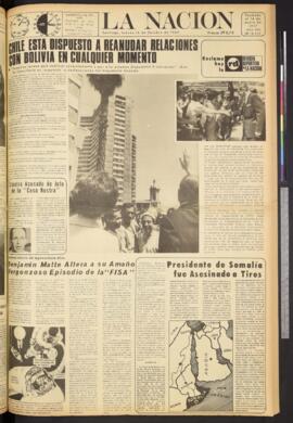 La Nación - 16 de octubre de 1969