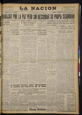 La Nación - 25 de marzo de 1938