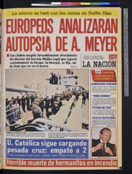 La Nación - 11 de mayo de 1986