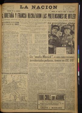 La Nación - 27 de agosto de 1939