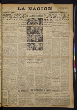 La Nación - 11 de abril de 1938