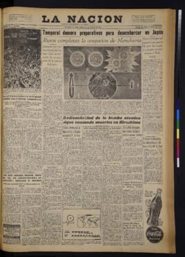 La Nación - 25 de agosto de 1945