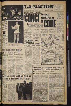 La Nación - 11 de febrero de 1973