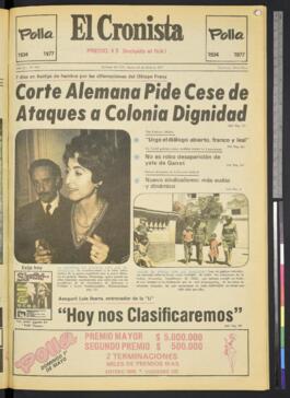 El Cronista - 26 de abril de 1977