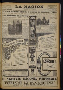 La Nación - 30 de marzo de 1944