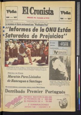 El Cronista - 9 de diciembre de 1977