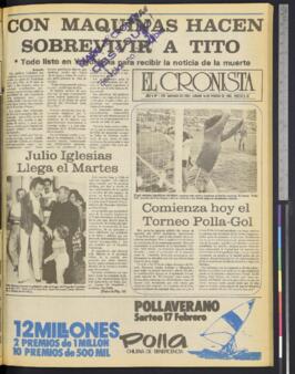 El Cronista - 16 de febrero de 1980
