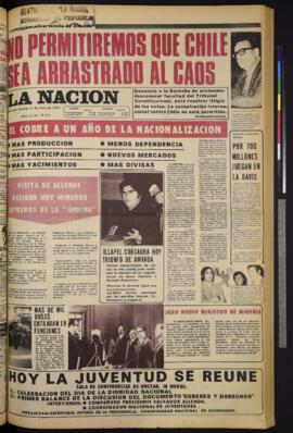 La Nación - 11 de julio de 1972