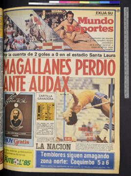 La Nación - 20 de mayo de 1985