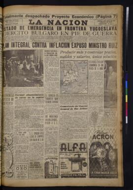 La Nación - 13 de julio de 1950
