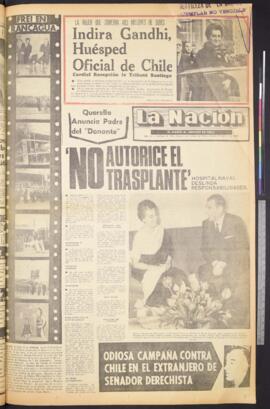La Nación - 3 de octubre de 1968