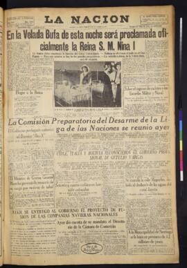 La Nación - 7 de noviembre de 1930