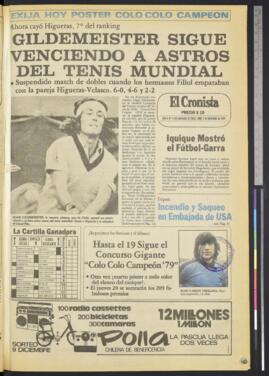 El Cronista - 3 de diciembre de 1979