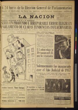 La Nación - 2 de marzo de 1957