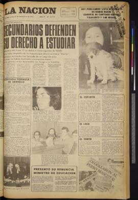 La Nación - 25 de septiembre de 1972
