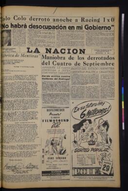 La Nación - 27 de marzo de 1953