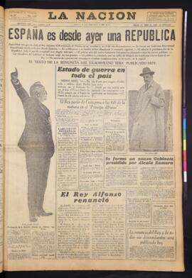 La Nación - 15 de abril de 1931
