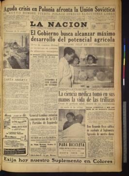 La Nación - 21 de octubre de 1956