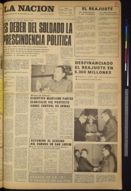 La Nación - 30 de septiembre de 1972