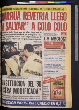 La Nación - 25 de abril de 1986