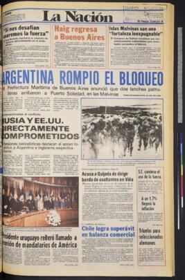La Nación - 15 de abril de 1982