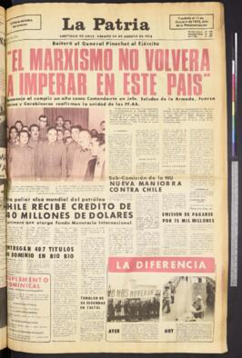 La Patria - 24 de agosto de 1974