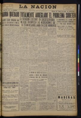 La Nación - 23 de septiembre de 1938