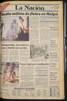 La Nación - 24 de noviembre de 1980