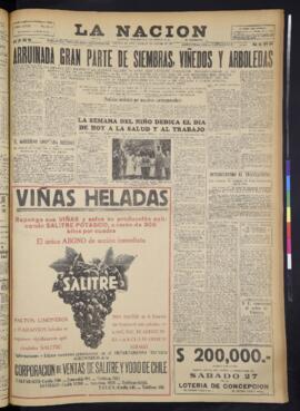 La Nación - 25 de octubre de 1934
