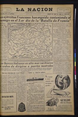 La Nación - 8 de junio de 1940