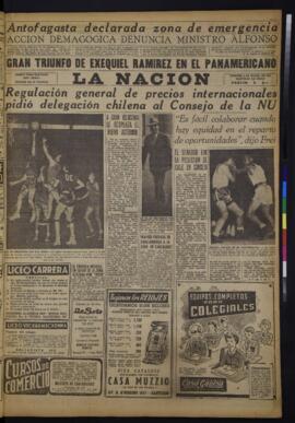 La Nación - 2 de marzo de 1951