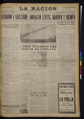 La Nación - 5 de abril de 1945