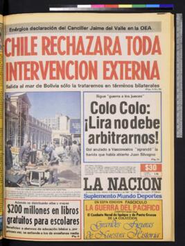 La Nación - 13 de noviembre de 1984