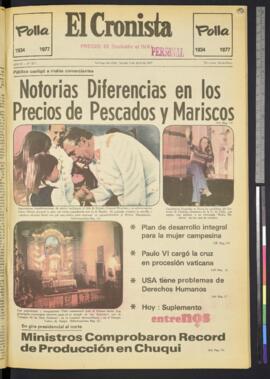 El Cronista - 9 de abril de 1977