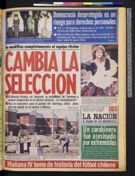 La Nación - 12 de noviembre de 1985