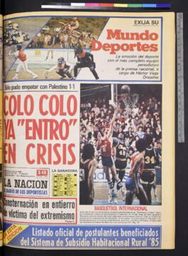 La Nación - 22 de julio de 1985