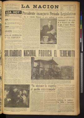 La Nación - 22 de mayo de 1960