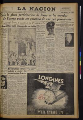 La Nación - 5 de junio 1946
