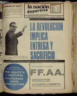 La Nación - 21 de agosto de 1973