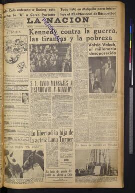 La Nación - 21 de enero de 1961