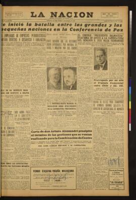 La Nación - 1 de agosto 1946