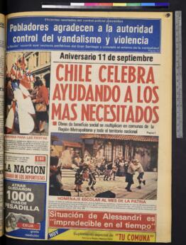 La Nación - 10 de septiembre de 1985