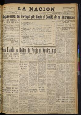 La Nación - 15 de octubre de 1936