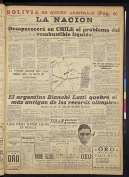 La Nación - 3 de agosto de 1932