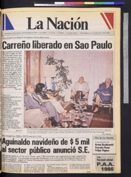 La Nación - 3 de diciembre de 1987